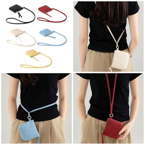 CPAOWEHF Lederhals Brieftasche Kreuzbodium Geldbörse Reisehalsbeutel Minis Schultertasche Brieftasche Lippenstift Schlüsselhalter Organisatoren Reisen CPAOWEHF Lederhals Brieftasche Kreuzbodium Geldbörse Reisehalsbeutel Minis Schultertasche Brieftasche Lippenstift Schlüsselhalter Organisatoren Reisen von CPAOWEHF