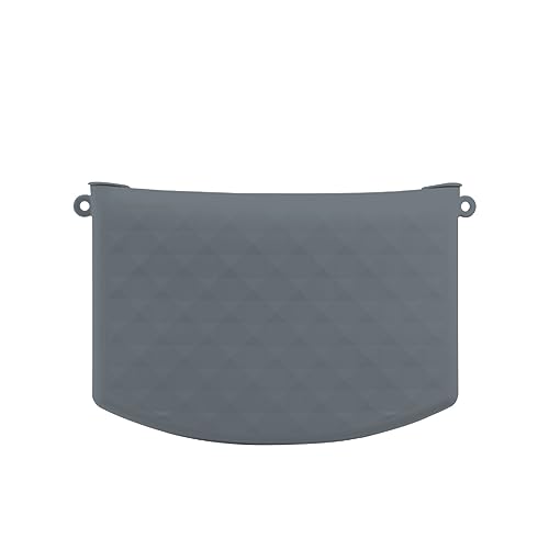 CPAOWEHF Make-up-Tasche, Kosmetiktasche, Silikon, Make-up, Reise-Kulturbeutel für Damen und Mädchen, grau, Normal von CPAOWEHF