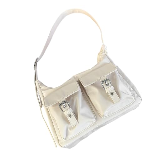 CPAOWEHF Mode Nylon Umhängetasche Für Frauen Und Mädchen Crossbody Geldbörse Satchel Achselhöhlen Achselhöhle Für Lässige Ausflüge Koreanische Achselhöhlen Achselhöhle von CPAOWEHF