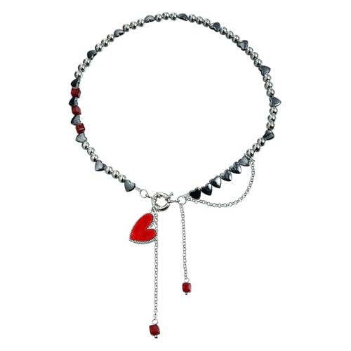 CPAOWEHF Schlüsselbeutelkette Spleißen Halskette Funkelnde Perlen Schmuck Hals Geeignet Für Die Tägliche Schicht Liebeskette CPAOWEHF Schlüsselbeutelkette Spleißen Halskette Funkelnde Perlen Schmuck Hals Geeignet Für Die Tägliche Schicht Liebeskette von CPAOWEHF