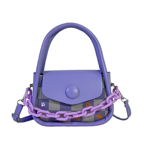 CPAOWEHF Stilvolle Handtasche Mit Kettengurt Schultertasche Casual Crossbody Tasche Für Modepersonen Und Verschiedene Gelegenheit Elegante Pendeltasche von CPAOWEHF
