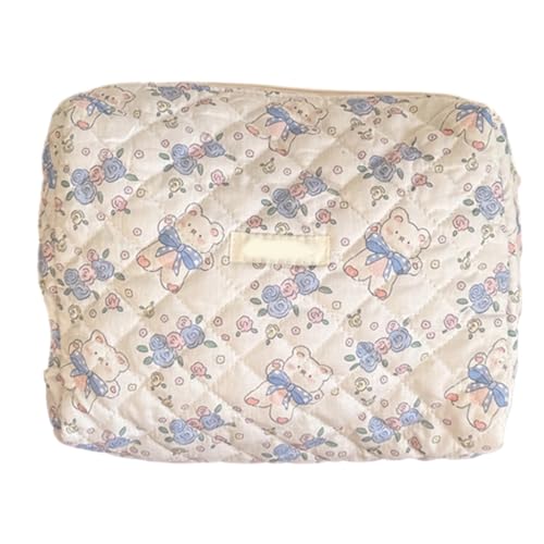 CPAOWEHF Tragbare Reise-Make-up-Tasche, Kulturbeutel, Aufbewahrung für Ihre Gegenstände für Frauen und Mädchen, rose, Normal von CPAOWEHF