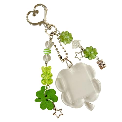 Unique Four Blat Clovers Keyring Craft Von Robusten Harzmaterialien Tragbares Zubehör Um Ihrem Charme Hinzuzufügen von CPAOWEHF