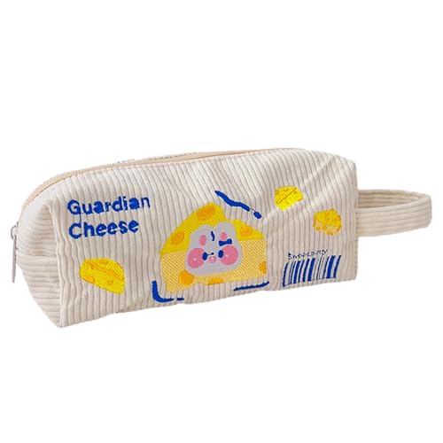 Cord Stiftbeutel Cartoon Schreibwarenbeutel Große Kapazität Bleistiftkoffer Schöne Make Up Taschen Schulbürovorräte Cord Bleistifttasche Schöne Schreibwarenbeutel Große Kapazität Bleistiftkoffer von CPAOWEHF