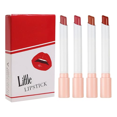 Elegantes 4pcs Mattlippenstift Set Für Frauen Und Mädchen Party Make Up Langer Verschleiß Mit Hoher Pigmentierter Lippenstift von CPAOWEHF