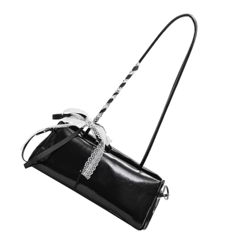 Frauen Handtasche Stilvolle Achselhöhlen Tasche Mit Anhänger Korean Styles Umhängetasche Frauen Pendeln Unterarm Shopping Schulter Trendy Achselhaut Einfacher Handtasche Achselhöhle von CPAOWEHF