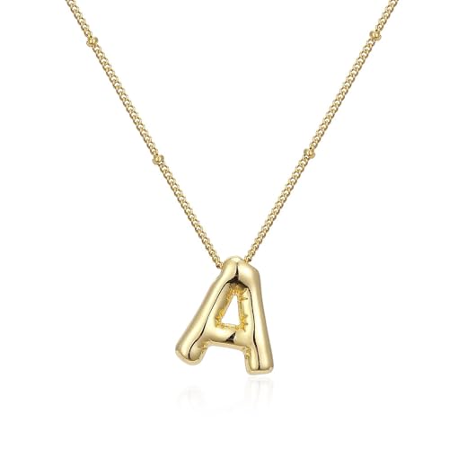 Glossy Letter Pendell Halskette Mit Verstellbarer Länge Trendy Women Accessoires Für Trendige Outfits Und Casual Wear Casual Party Jewelry von CPAOWEHF