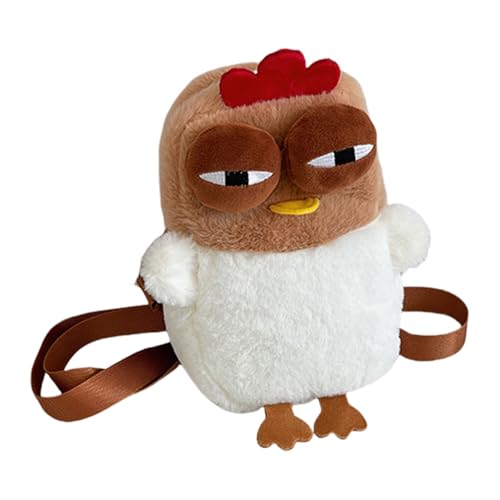 Leichte Plüsch Huhn Münztasche Mit Ausreichend Platz Kinder Umhängetasche Umhängetasche Für Den Täglichen Gebrauch von CPAOWEHF
