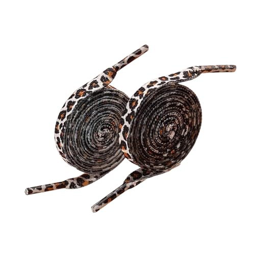 Leoparden Drucke Schnürsenkel 120 Cm Polyester Schuhschnürsenkel Für Erwachsene Teenager Kinder Sneakers Trainer Schuhdekoration Langlebig von CPAOWEHF