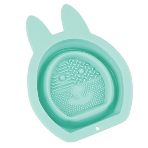 Make-up-Pinsel-Reinigungsmatte, faltbare Make-up-Pinsel-Reinigungsschale, Silikon-Make-up-Pinsel-Reiniger-Pad für Reisen und Zuhause von CPAOWEHF