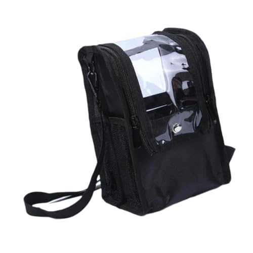 Make-up-Pinselhalter, Make-up-Pinsel-Organizer, Reisepinsel-Tasche, Kosmetiktasche mit 4 Trennwänden, für Damen und Mädchen, small, Mass Beauty von CPAOWEHF