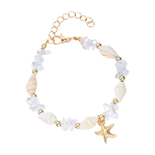 Stylish Sea Themeed Armband Perlen Armband Alltagsbekleidung Legierungstextur Geeignet Für Tägliche Und Party Tragen Charm Beach von CPAOWEHF
