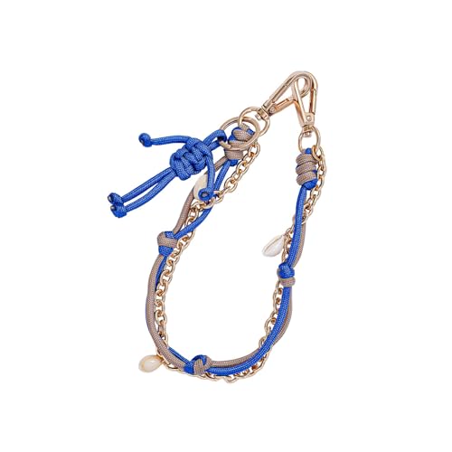 Trendy Pu Seilhänge Anhänger Metallkette Für Taschenschlüssel Und Kleidung Jeans Styles Dekoration 2025 Modetasche Dekoration Multifunktionaler Schlüsselbund Anhänger von CPAOWEHF