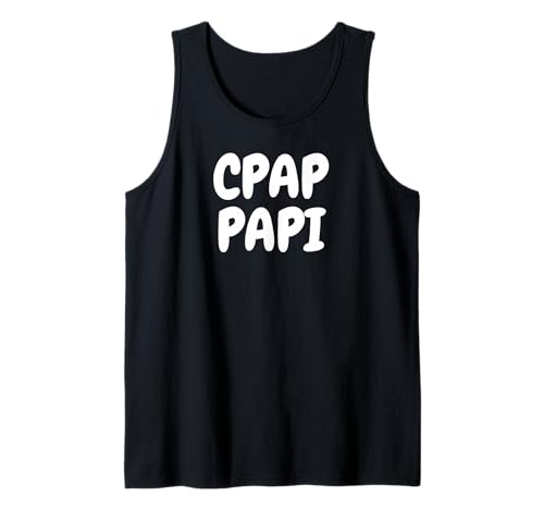 CPAP Papi Funny Sleep Apnea Breathing Machine Design for Men Tank Top CPAP Papi Funny Sleep Apnea Breathing Machine Design for Men Tank Top von CPAP Comedy Co.