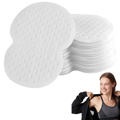 100 Stück Achselpads Damen und Herren, ultradünn Schweißpads Achseln, selbstklebend Armpit Sweat Pads, starke Schweißabsorption und komfortabel von CPENG