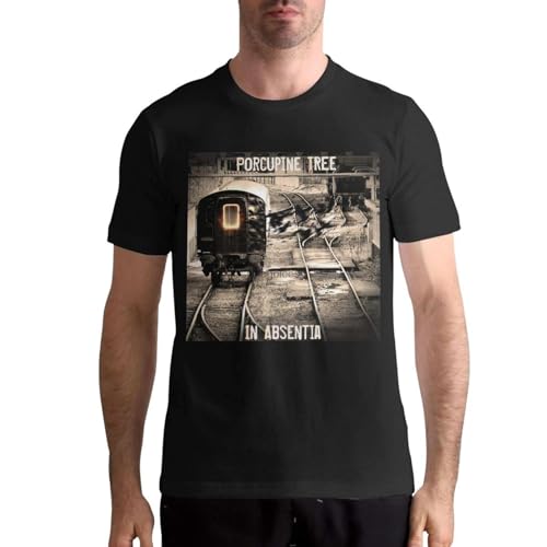 AngeloCaroline-Porcupine-Tree-Men-Casual-T-Shirt-Cotton-Short-Sleeve-Tops-2 von CPFJHY