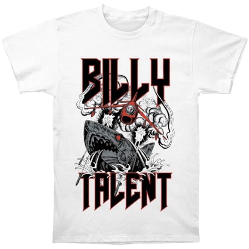 Billy-Talent-Men-Surprise-Shark-T-Shirt-WhiteNew-T-Shirt-Spring-Summer von CPFJHY