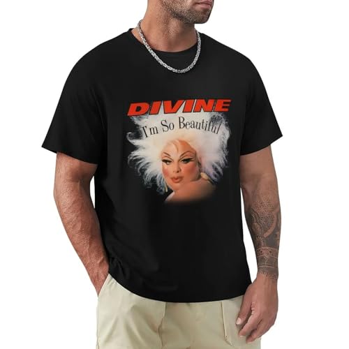Divine-im-so-Beautiful-John-Waters-T-Shirt-Quick-Drying-Shirt-Quick-Drying-t-Shirt-Oversized von CPFJHY