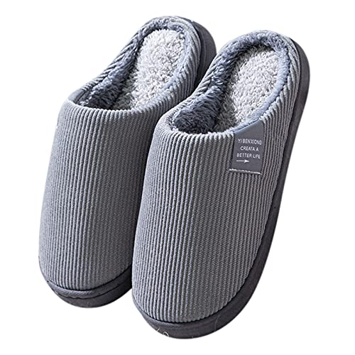 CPIDAH Hausschuhe Damen Herren Winter Warme Waschbar Orthopädische Pantoffeln Bequeme Breite Füße Hallenschuhe Slip On Filzpantoffeln Rutschfeste Slippers Mit Warmem Plüschfutter Hallux Valgus Schuhe CPIDAH Hausschuhe Damen Herren Winter Warme Waschbar Orthopädische Pantoffeln Bequeme Breite Füße Hallenschuhe Slip On Filzpantoffeln Rutschfeste Slippers Mit Warmem Plüschfutter Hallux Valgus Schuhe von CPIDAH