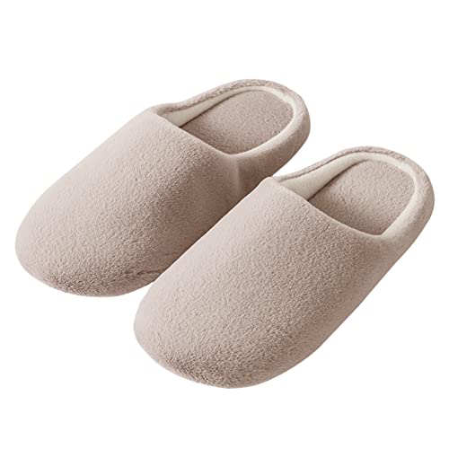 CPIDAH Hausschuhe Damen Herren Winter Warme Waschbar Orthopädische Pantoffeln Bequeme Breite Füße Hallenschuhe Slip On Filzpantoffeln Rutschfeste Slippers Mit Warmem Plüschfutter Hallux Valgus Schuhe von CPIDAH