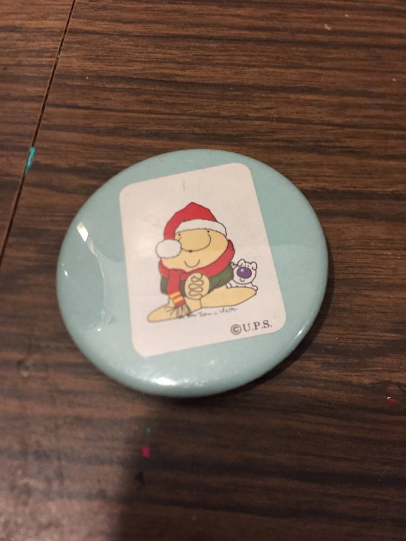 Vintage 80Er Jahre Ziggy Themed Button - Seltener Nostalgie Knopf von CPJCollectibles