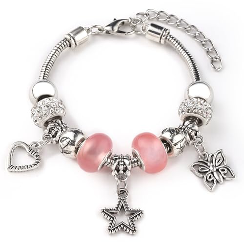 Armband Kinder, Charm Armband, Armband Mit Charms, Armband Mädchen, Armband Kinder Mädchen, Kinder Mädchen Armbänder, Damen Armband Personalisierte Armbänder Freundschaftsarmband für Mädchen von CPRNQY