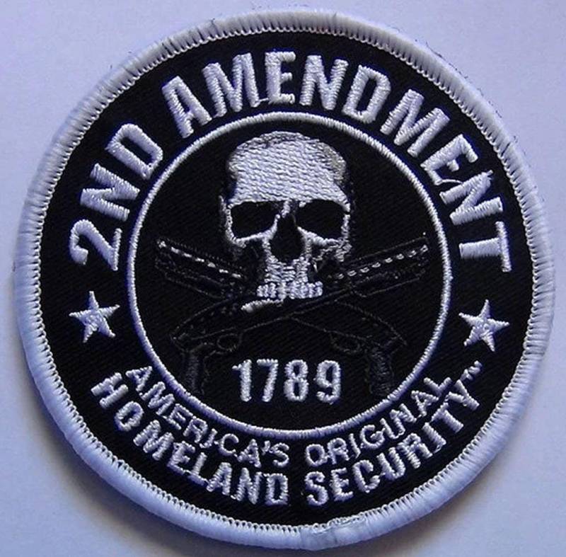 2nd Änderung Original Homeland Sicherheits-Skull Patch 3 "Klettverschluss"." von CPatches