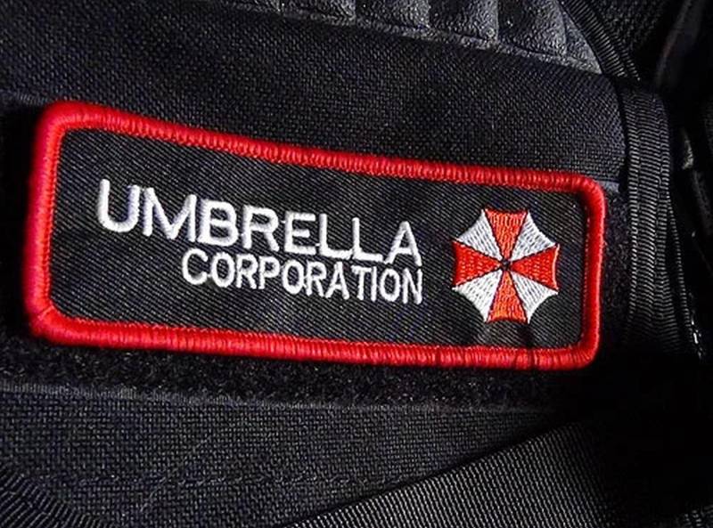 Resident Evil - Umbrella Corporation Cosplay Patch Mit Klettverschluss Auf Der Rückseite von CPatches