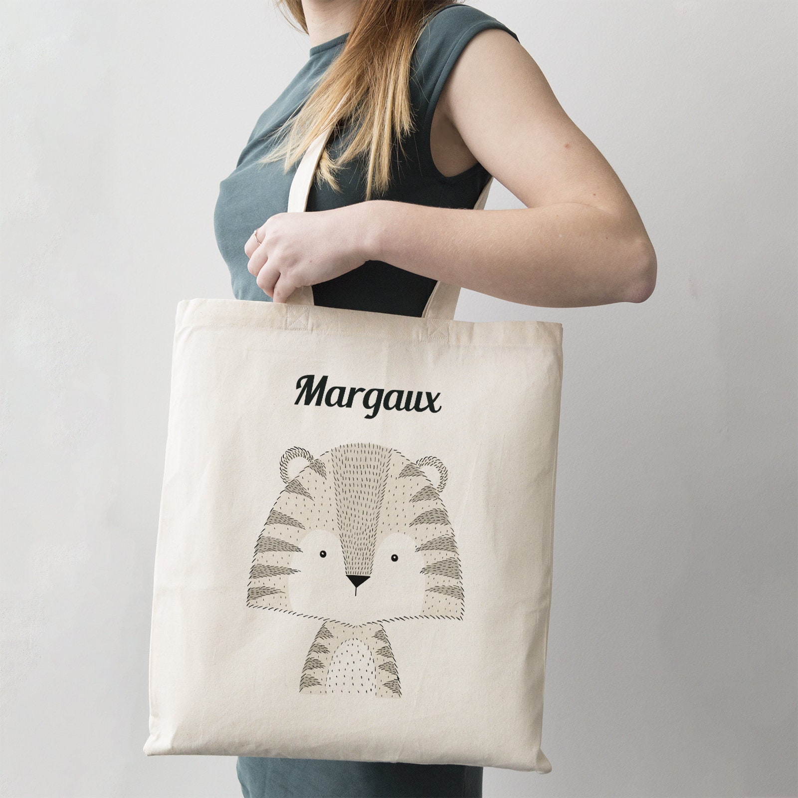 C37 Tragetasche "Kleiner Tiger" Zum Personalisieren - Einkaufstasche Personalisierte Tasche Kleiner Tiger, Schulranzen C37 Tragetasche "Kleiner Tiger" Zum Personalisieren - Einkaufstasche Personalisierte Tasche Kleiner Tiger, Schulranzen von CPersonnalisable