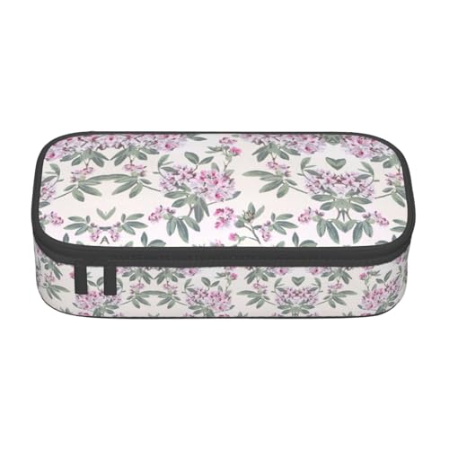 CPyuqw Federmäppchen mit Donuts-Aufdruck – Mehrzweck-Stift-Organizer, Schulbedarf, Schreibwaren, Make-up und Bürogebrauch, Dusky Rose, Einheitsgröße, Schulranzen von CPyuqw