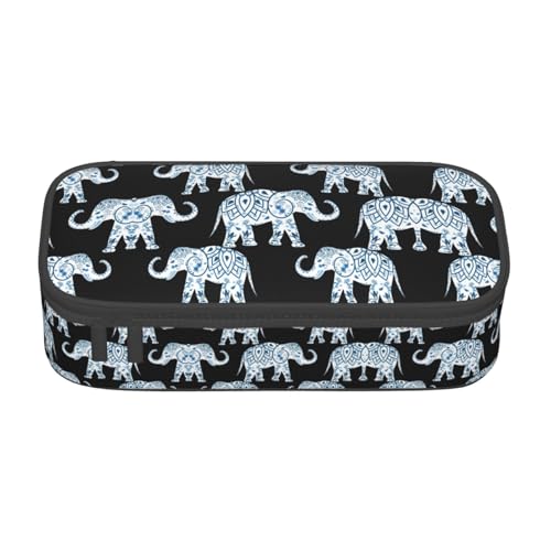 CPyuqw Federmäppchen mit Donuts-Aufdruck – Mehrzweck-Stift-Organizer, Schulbedarf, Schreibwaren, Make-up und Bürogebrauch, elefant, Einheitsgröße, Schulranzen CPyuqw Federmäppchen mit Donuts-Aufdruck – Mehrzweck-Stift-Organizer, Schulbedarf, Schreibwaren, Make-up und Bürogebrauch, elefant, Einheitsgröße, Schulranzen von CPyuqw