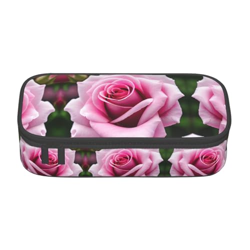 CPyuqw Federmäppchen mit Schmetterlingsmuster, Mehrzweck-Stift-Organizer, Schulbedarf, Schreibwaren, Make-up und Bürogebrauch, Rosa Rosenblüte, Einheitsgröße, Schulranzen CPyuqw Federmäppchen mit Schmetterlingsmuster, Mehrzweck-Stift-Organizer, Schulbedarf, Schreibwaren, Make-up und Bürogebrauch, Rosa Rosenblüte, Einheitsgröße, Schulranzen von CPyuqw