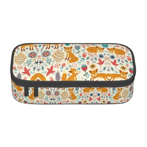 CPyuqw Federmäppchen mit niedlichem Blumenmuster – Mehrzweck-Stift-Organizer, Schulbedarf, Schreibwaren, Make-up und Bürogebrauch, Süßes Blumenmuster, Einheitsgröße, Schulranzen CPyuqw Federmäppchen mit niedlichem Blumenmuster – Mehrzweck-Stift-Organizer, Schulbedarf, Schreibwaren, Make-up und Bürogebrauch, Süßes Blumenmuster, Einheitsgröße, Schulranzen von CPyuqw