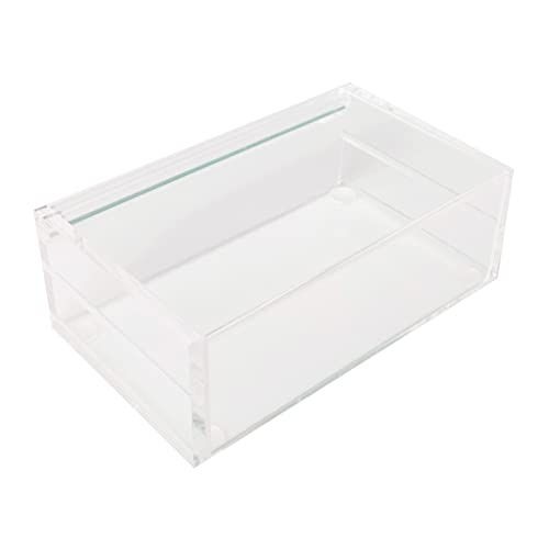 2 Schichten Acryl Falsche Wimpern Display Box Leere Wimpern Verpackung Aufbewahrungsbehälter Doppellagige Wimpern Reise Wimpern Display Organizer von CQEAZ