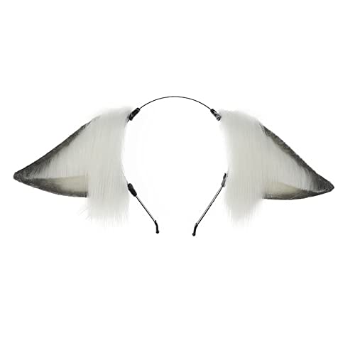 CQEAZ Haarband Cosplay Cartoon Charakter Schafsohren Haarreifen Frau Make-up Stirnband für Halloween Cosplay Haarschmuck von CQEAZ