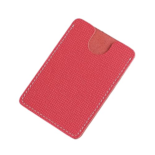CQEAZ Herren Geldbörse Kompakt PU Leder Kurze Geldbörsen Bus Karte Geldbörsen Multifunktionaler Kartenhalter für Business und Reise Geldbörse Geldbörse, rot, 6.5x0.25x9.2cm /2.55x0.09x3.62in von CQEAZ