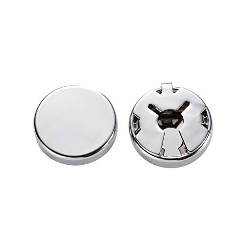 Cuff Button CQEAZ Brass Round Cuff Button 1 Pair Imitation Cufflinks Cufflinks Cufflinks for Men's Wedding Formal Shirt von CQEAZ