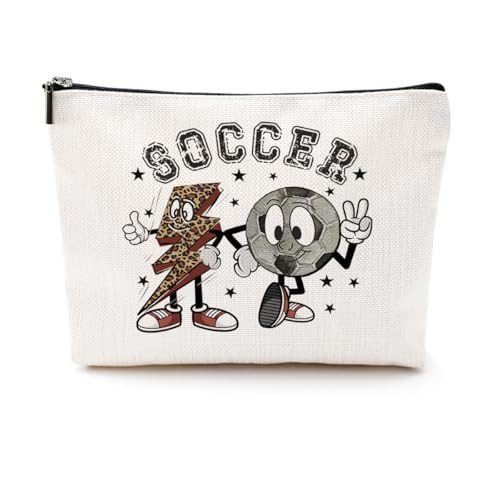 CQM Make-up-Tasche, Fußball-Zubehör für Damen, Weihnachts-Kosmetiktasche, Reißverschluss-Tasche, Mehrfarbig 0681, 9.6 x 7.4 inches CQM Make-up-Tasche, Fußball-Zubehör für Damen, Weihnachts-Kosmetiktasche, Reißverschluss-Tasche, Mehrfarbig 0681, 9.6 x 7.4 inches von CQM