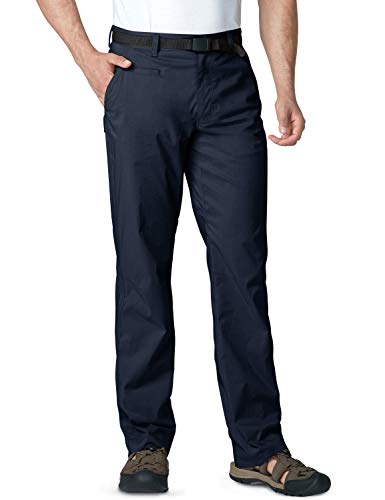 CQR Herren Wasserabweisende, leichte Wanderhose, USF 50+, Stretchhose, Cargohose, Arbeitshose, Txp420 1pack - Navy, 32W / 30L von CQR