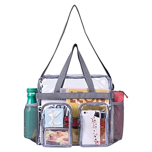 Durchsichtige Reise-Kulturbeutel, Hängende Reisetasche Aus PVC, Durchsichtige Tragetaschen Mit Reißverschluss, Reißfeste Tasche Für Das Fitnessstudio, Tragbare Damen-Make-up-Tasche Für Hotel, Kosmetik von CQSJX