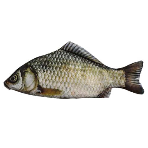 Fisch-Bleistifttasche, Fisch-Stifttasche, Weich, Niedliches Karausche-Federmäppchen, Federmäppchen-Organizer Für Die Schule, Behälter In Karpfenfisch-Form, Kreatives Federmäppchen Mit Exzentrischem St von CQSJX