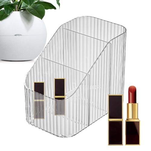 Make-up-Aufbewahrungsbox, Langlebiger Behälter, Transparente Acryl-Aufbewahrungsbehälter, Make-up-Geschenk Für Lippenstift, Kosmetik-Organizer, Mit Fachdesign, Transparenter Hautpflegeprodukt-Organize von CQSJX