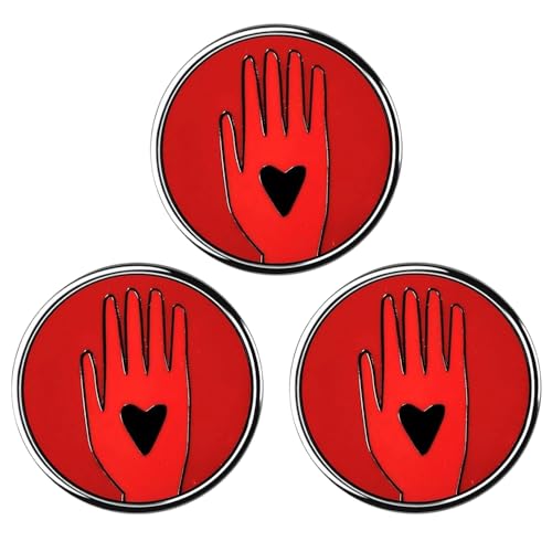 Ceasefire Enamel Pin, Round Pray for Peace Pin, Unique Stop War Enamel Pin,Ceasefire Lapel Pin for Women Men Kids Love Peace, Praying for Peace (3PCS) von CQSVUJ