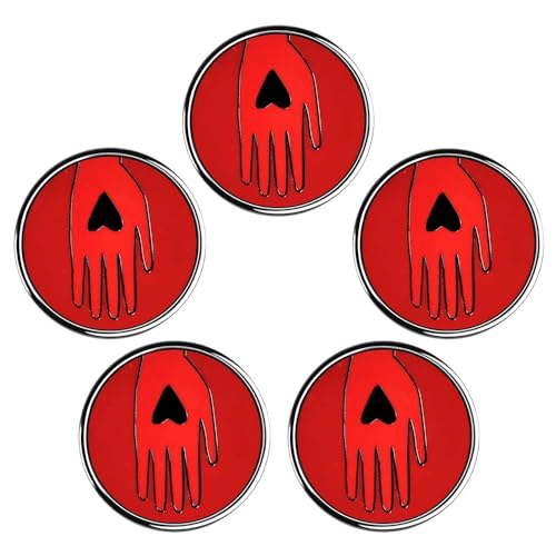 Ceasefire Enamel Pin, Round Pray for Peace Pin, Unique Stop War Enamel Pin,Ceasefire Lapel Pin for Women Men Kids Love Peace, Praying for Peace (5PCS) von CQSVUJ