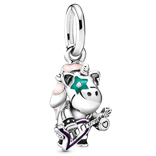 CQWVB Charm Anhänger Damen 925 Sterling Silber für Armband Charms Beads passend für Pandora Armband und Halskette, Kompatibel mit Europäischen Armbänder für Frauen Mädchen von CQWVB