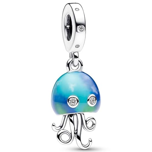CQWVB Charm Anhänger Damen 925 Sterling Silber für Armband Charms Beads passend für Pandora Armband und Halskette, Kompatibel mit Europäischen Armbänder für Frauen Mädchen von CQWVB