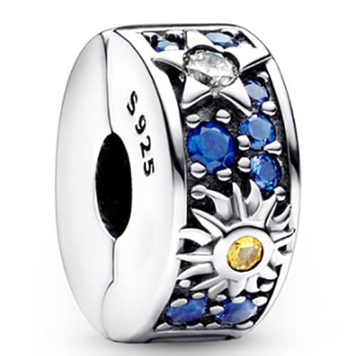 CQWVB Charm Anhänger Damen 925 Sterling Silber für Armband Charms Beads passend für Pandora Armband und Halskette, Kompatibel mit Europäischen Armbänder für Frauen Mädchen von CQWVB
