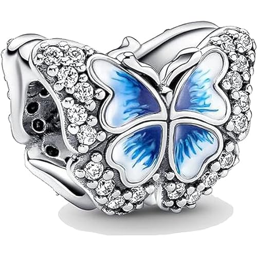 CQWVB Charm Anhänger Damen 925 Sterling Silber für Armband Charms Beads passend für Pandora Armband und Halskette, Kompatibel mit Europäischen Armbänder für Frauen Mädchen CQWVB Charm Anhänger Damen 925 Sterling Silber für Armband Charms Beads passend für Pandora Armband und Halskette, Kompatibel mit Europäischen Armbänder für Frauen Mädchen von CQWVB