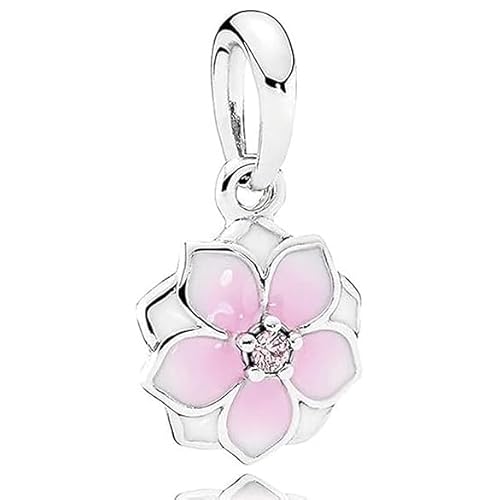 CQWVB Charm Anhänger Damen 925 Sterling Silber für Armband Charms Beads passend für Pandora Armband und Halskette, Kompatibel mit Europäischen Armbänder für Frauen Mädchen von CQWVB