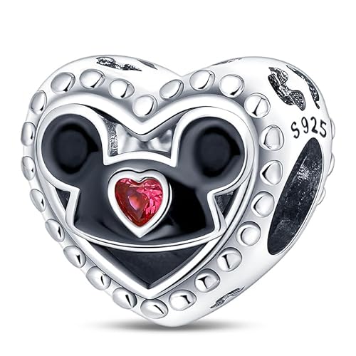CQWVB Charm Anhänger Damen 925 Sterling Silber für Armband Charms Beads passend für Pandora Armband und Halskette, Kompatibel mit Europäischen Armbänder für Frauen Mädchen Z3 von CQWVB